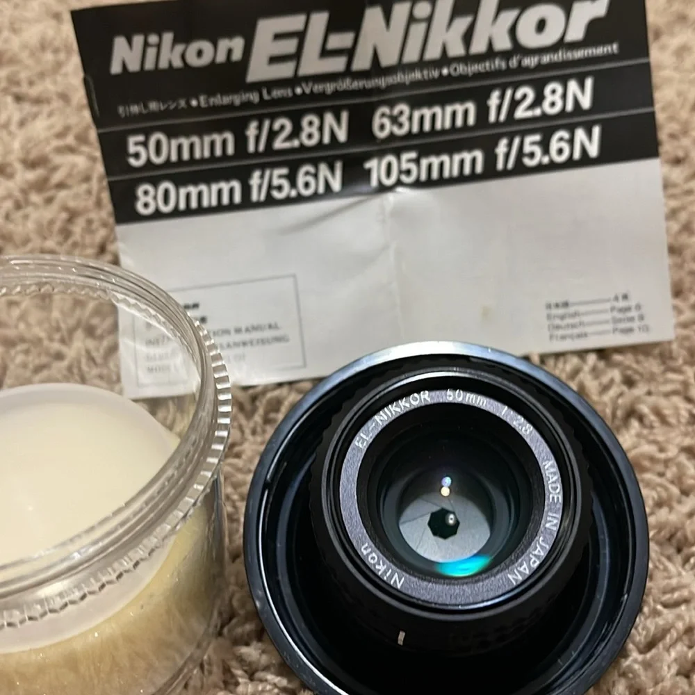 Nikon EL-Nikkor 75mm & 50mm enlarging lenses. - Picture 7 of 7
